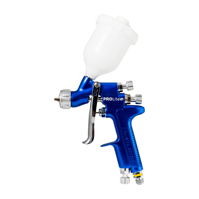 DeVilbiss PROLite-S Gravity TE5 High Efficiency Spray Gun & Acetal Cup Kit