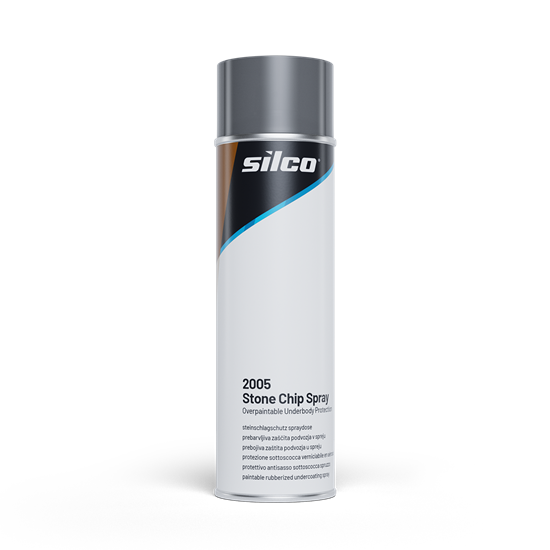 Silco 2005 Stone Chip Spray (Black, 500ml)