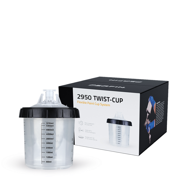 Silco 2950 Twist-Cup Flexible Paint Cup System