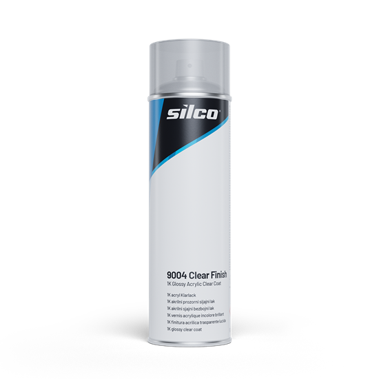 Silco 9004 Clear Finish 1K Acrylic Clear Coat (500ml)