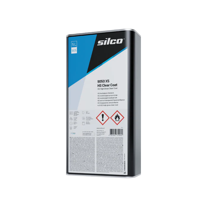 Silco 9050 XS HS Clear Coat (5 Litres)