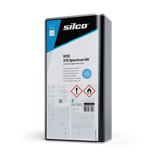 Silco 9130 X13 Spectrum NG Rapid Clear Coat (5 Litres)