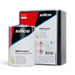 Silco 9650 Hardener in one 1 litre and one 5 litre containers, on a plain white background. The smaller can is white with black and red branding, and the large container is black and silver with product information printed on the side.
