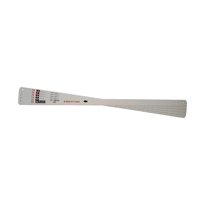 Workshop Warehouse 10 Morse Bi-Metal Hacksaw Blades (26/32 TPI)