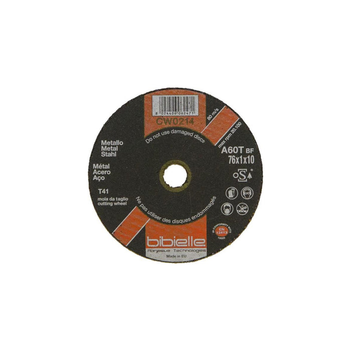 Workshop Warehouse 5 Bibielle Cutting Discs Flat (115 x 1.0)