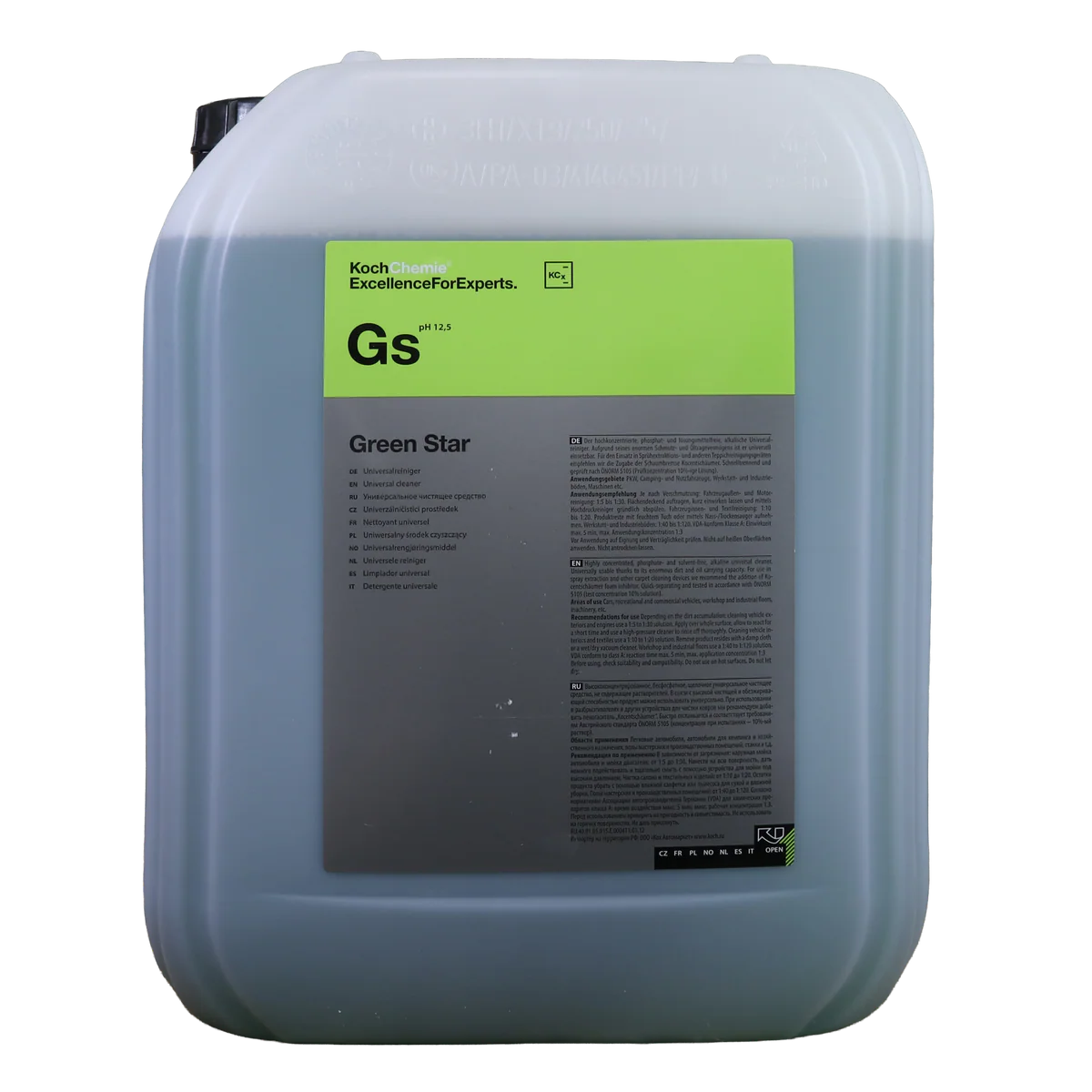 Koch-Chemie Gs Green Star Universal Cleaner (22kg) — Morelli Group