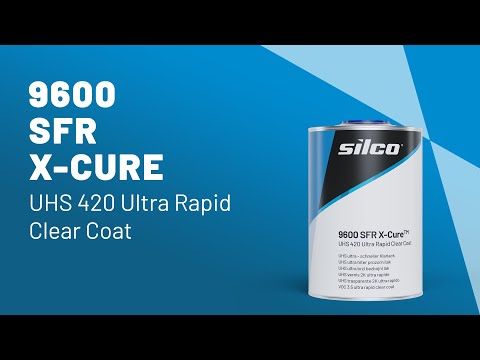 Video user manual of the 9600 SFR X-Cure UHS 420 Ultra Rapid Clear Coat.