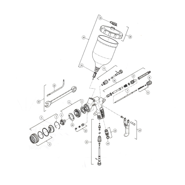 DeVilbiss PROLite Spare Parts