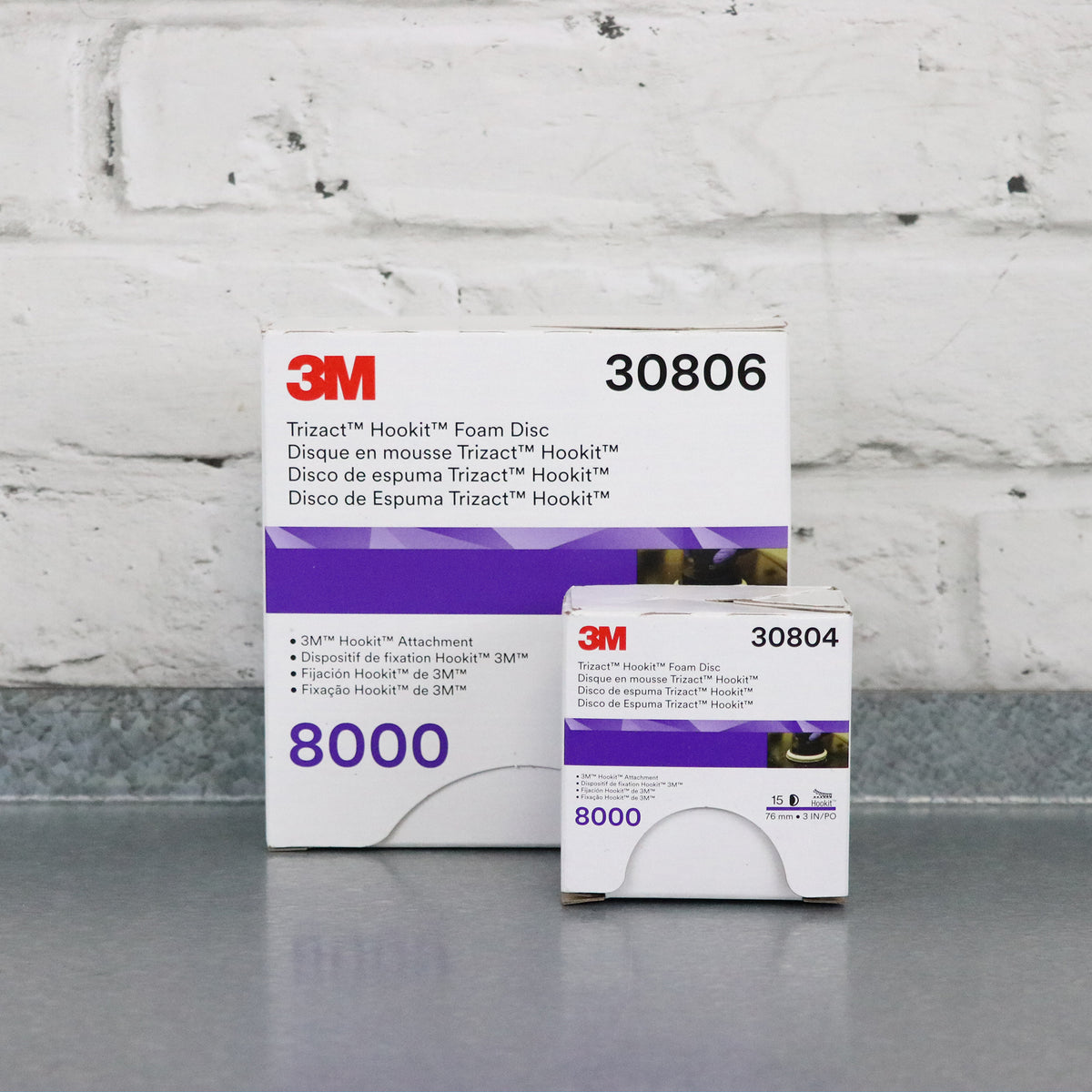 3M Trizact Foam Discs 3M Trizact 3000 Grit Hookit Foam Discs (02085) - New Box, Same Day Shipping, Perfect For Fine Sanding And Polishing 3M Trizact Discs - Foto 6