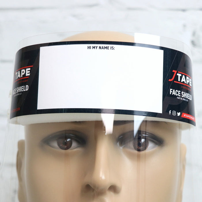 J Tape Disposable Full Face Visor (Pack of 24)