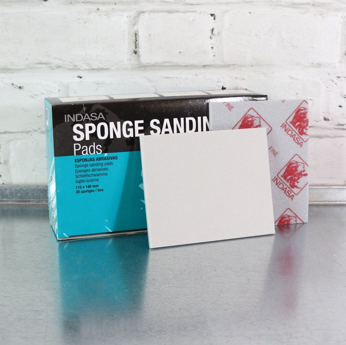 Indasa 320G Fine Sponge Sanding Pads (Box of 20)