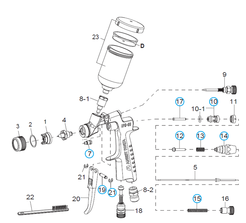 Anest Iwata Parts and Spares — Morelli Group