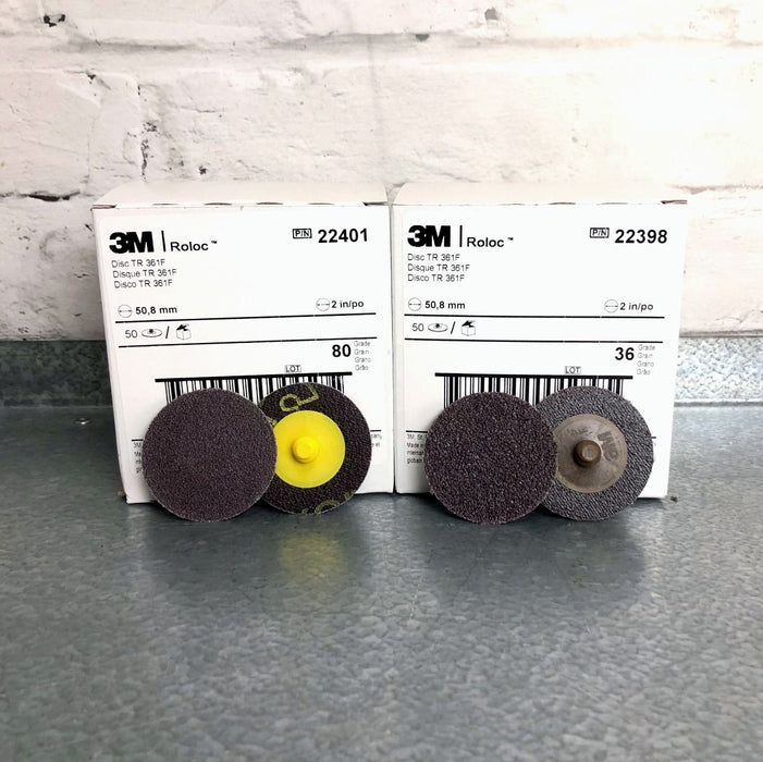 3m Roloc System Roloc 361f Discs 3M Roloc 361F Grinding Discs - 80 Grit Aluminum Oxide ...