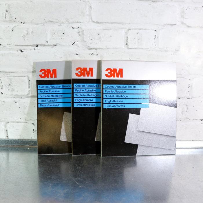 3M Pack 50 Fre-Cut Coated Abrasive Sheets