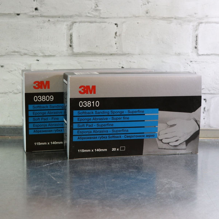 thumbnail image 2 of 3M Softback Sanding Sponge, 4 1/2 In X 5 1/2 In, Microfine, 3M 02600 4 1 2 In X 5 1 2 In Microfine 20 Sponges Per Box 6 Boxes Per 2 of 12