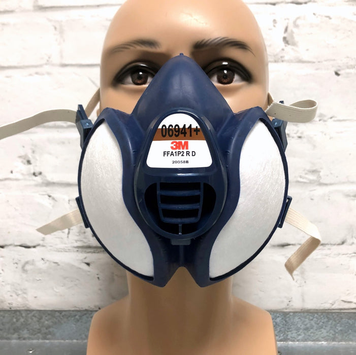3M Maintenance Free Half Mask 4000 Series